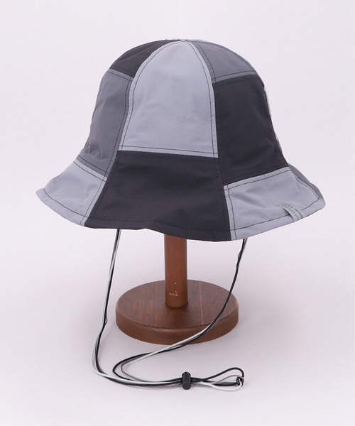 CA4LA（カシラ）の「BW PATCHY PARASOL 2（ハット・メンズ・ブラック/ネイビー/キャメル・ONESIZE）」の2枚目の写真