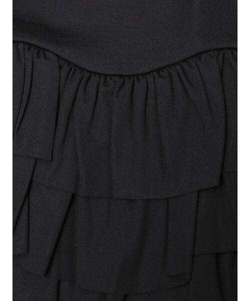LAGUNAMOON（ラグナムーン）の「カーブペプラムカットノースリトップス 【夏服】【レイヤードトップス】（タンクトップ・レディース・ホワイト/ブラック/ブラウン・FREE）」の17枚目の写真