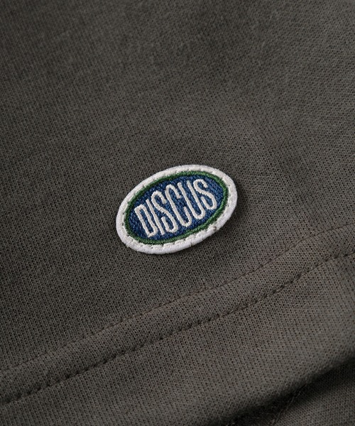 DISCUS(ディスカス)の「【71】【DISCUS/ディスカス】オーバルワッペン ワンポイント刺繍 クールマックス 無地 半袖ポケットTシャツ/速乾/接触冷感(Tシャツ/カットソー・メンズ・ベージュ/ピンク/チャコールグレー/ブラック/ホワイト/ダークグリーン/ネイビー/ブルー・M/XL/L)」の16枚目の写真