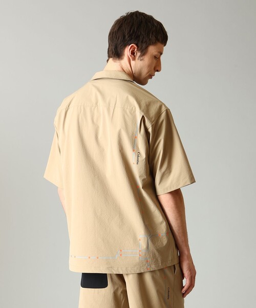 Columbia(コロンビア)の「限定展開 撥水 COLUMBIA BLACK LABEL/ ナンシーブルック ショートスリーブ シャツ /コロンビア(シャツ/ブラウス・メンズ・ブラウン/ベージュ/ブルーグリーン・M/XL/S/L)」の6枚目の写真