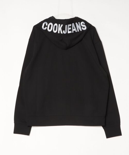 COOK JEANS(クックジーンズ)の「刺繍ジップパーカー(パーカー・メンズ・ライトグレー/ブラック・LARGE/MEDIUM)」の7枚目の写真