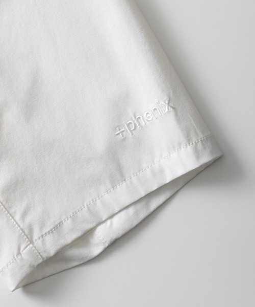 +phenix(プラスフェニックス)の「+phenix(プラスフェニックス) AIRFLOW SHORT SLEEVE SHIRT / エアフロー ショートスリーブシャツ(シャツ/ブラウス・メンズ・ブラック/ホワイト/チャコール・M/XL/L)」の13枚目の写真
