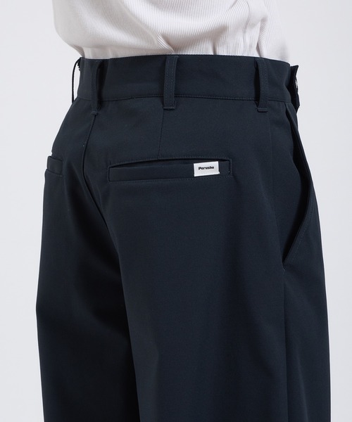 Perushu(ペルーシュ)の「SAILOR STYLE ASYMMETRIC BUTTON WIDE SLACKS/セーラーデザインアシンメトリーボタンワイドスラックス(スラックス・メンズ・ネイビー/カーキ・LARGE/SMALL/MEDIUM)」の22枚目の写真