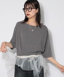 PAGEBOY | ルーズネックショートタックT(Tシャツ/カットソー)