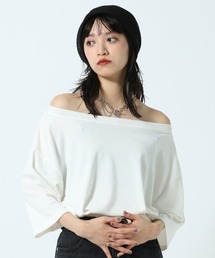 PAGEBOY | 【マルチWAYネック】ルーズネックショートタックT(Tシャツ/カットソー)