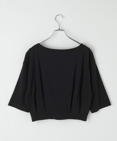 PAGEBOY(ページボーイ)の「【マルチWAYネック】ルーズネックショートタックT(Tシャツ/カットソー・レディース・グレー/オフホワイト/ブラック・FREE)」の21枚目の写真