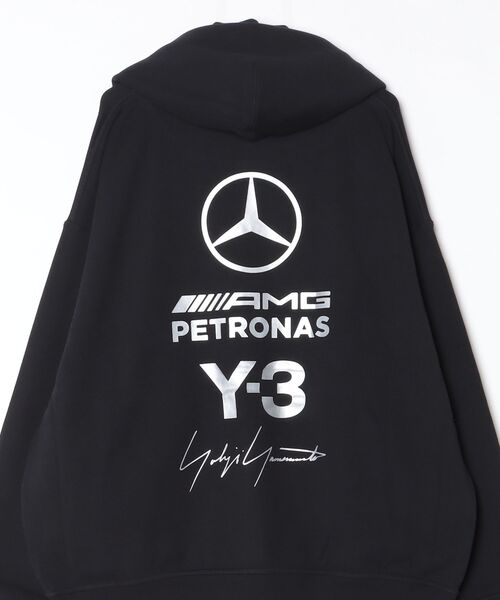 Y-3（ワイスリー）の「Y-3 MERCEDES - AMG PETRONAS FORMULA 1 TEAM ZIP HOODIE（パーカー・メンズ・ブラック・XX-SMALL/X-SMALL/SMALL/MEDIUM/LARGE/X-LARGE/XX-LARGE）」の8枚目の写真