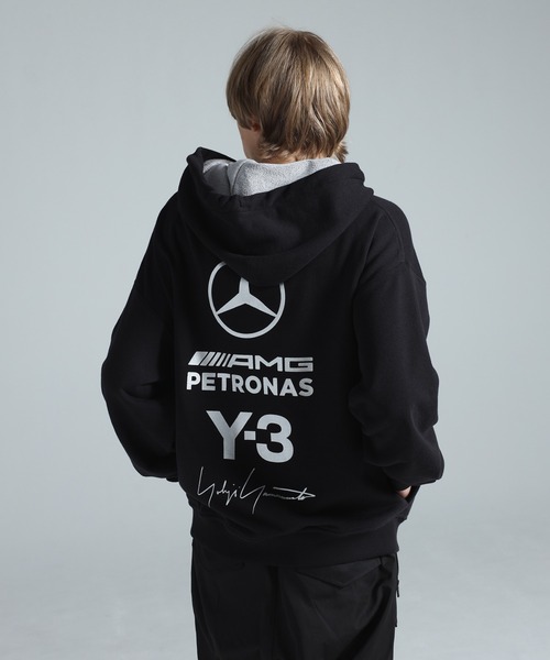 Y-3（ワイスリー）の「Y-3 MERCEDES - AMG PETRONAS FORMULA 1 TEAM ZIP HOODIE（パーカー・メンズ・ブラック・XX-SMALL/X-SMALL/SMALL/MEDIUM/LARGE/X-LARGE/XX-LARGE）」の3枚目の写真