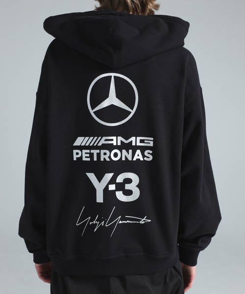 Y-3（ワイスリー）の「Y-3 MERCEDES - AMG PETRONAS FORMULA 1 TEAM ZIP HOODIE（パーカー・メンズ・ブラック・XX-SMALL/X-SMALL/SMALL/MEDIUM/LARGE/X-LARGE/XX-LARGE）」の5枚目の写真