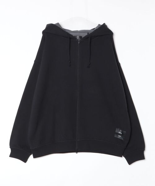 Y-3（ワイスリー）の「Y-3 MERCEDES - AMG PETRONAS FORMULA 1 TEAM ZIP HOODIE（パーカー・メンズ・ブラック・XX-SMALL/X-SMALL/SMALL/MEDIUM/LARGE/X-LARGE/XX-LARGE）」の6枚目の写真