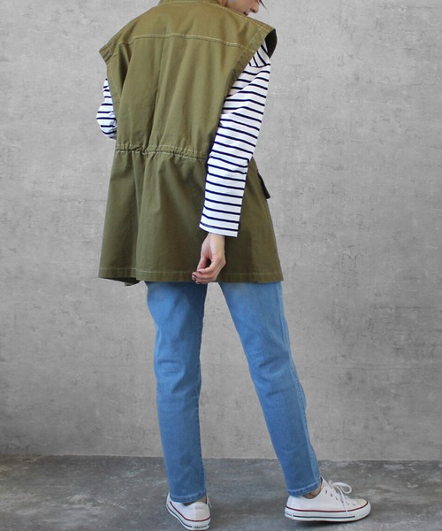 SELECT LEVERY(セレクトリベリー)の「接触冷感 吸水速乾 UV クーリッシュスキニーパンツ(デニムパンツ・レディース・ネイビー系/ホワイト系1/ホワイト系/ブルー系1/サックスブルー系1/ブルー系/ネイビー系1/サックスブルー系・X-LARGE/LARGE/MEDIUM/SMALL)」の17枚目の写真