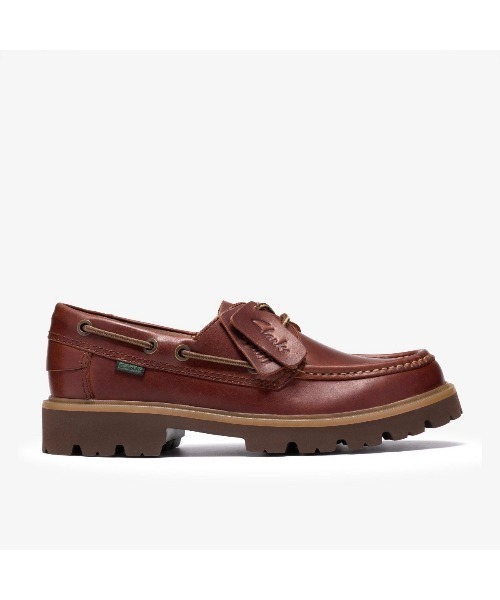 Clarks(クラークス)の「Clarks Cleyhill Boat(クラークス クレイヒル ボート)(スニーカー・メンズ・ブラウン系・25cm/25.5cm/26cm/26.5cm/27cm/27.5cm/28cm/28.5cm/29cm)」の8枚目の写真