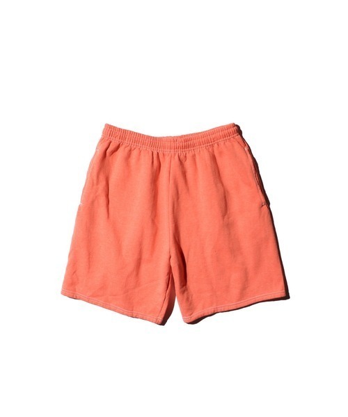 2AM（ツーエイエム）の「JERZEES ジャージーズ / UNISEX OVER-DYE SWEAT SHORTS（スウェットパンツ・メンズ・ターコイズブルー/オレンジ/ライトグリーン/チャコールグレー・X-LARGE/LARGE/MEDIUM）」の4枚目の写真