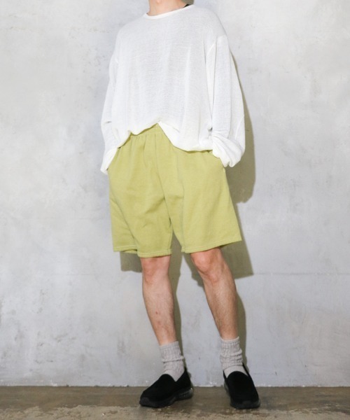 2AM（ツーエイエム）の「JERZEES ジャージーズ / UNISEX OVER-DYE SWEAT SHORTS（スウェットパンツ・メンズ・ターコイズブルー/オレンジ/ライトグリーン/チャコールグレー・X-LARGE/LARGE/MEDIUM）」の10枚目の写真