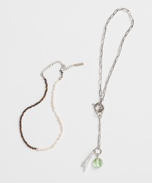 MAISON SPECIAL（メゾンスペシャル）の「【2026SUMMER PRE-ORDER】Double Necklace/ダブルネックレス（ネックレス）」