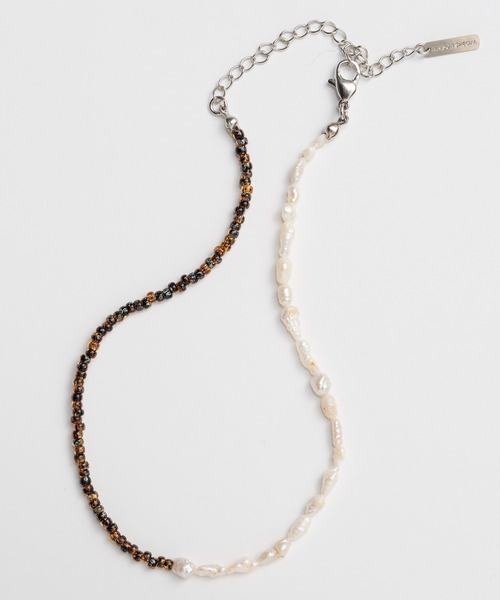 MAISON SPECIAL(メゾンスペシャル)の「【2026SUMMER PRE-ORDER】Double Necklace/ダブルネックレス(ネックレス・レディース・ミント/ブルー・FREE)」の7枚目の写真