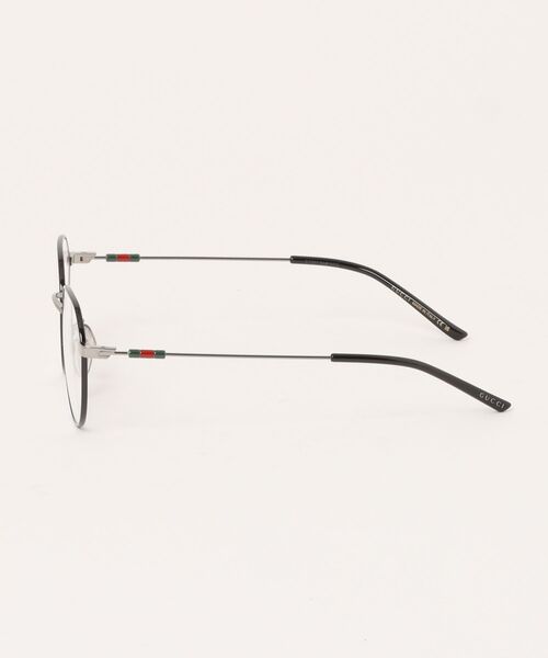 GUCCI(グッチ)の「【GUCCI/グッチ】ラウンド メガネ GG2141OK 002 51 ブラック メタル(メガネ・メンズ・ブラック・FREE)」の2枚目の写真