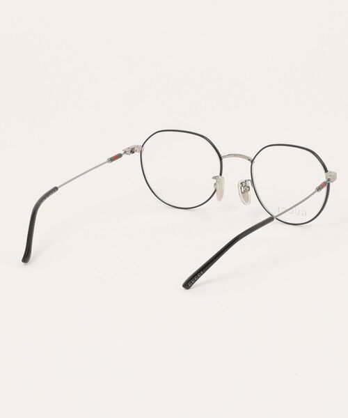 GUCCI(グッチ)の「【GUCCI/グッチ】ラウンド メガネ GG2141OK 002 51 ブラック メタル(メガネ・メンズ・ブラック・FREE)」の3枚目の写真