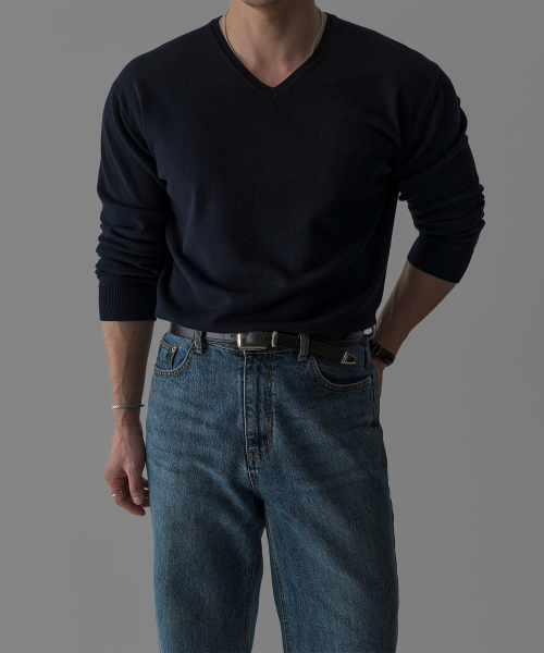 BOWLOW PRODUCT（バウロープロダクト）の「ヘアリーマッスルラウンド長袖ニットTシャツ[ブラック]（ニット/セーター・メンズ・その他・MEDIUM/LARGE）」の4枚目の写真