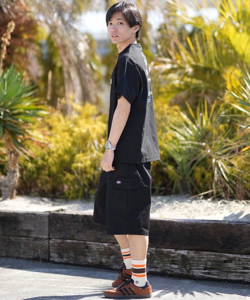Russell Athletic（ラッセルアスレティック）の「【ムラサキスポーツ限定】RUSSELL ATHLETIC/ラッセルアスレチック 半袖 Tシャツ ポケT ロゴ バックプリント UVカット 吸水速乾 ユニセックス 505261-003（Tシャツ/カットソー・メンズ・ブラック/ホワイト・XL/L/M）」の13枚目の写真
