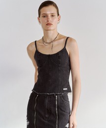 トップス JOSEMOON JOSEMOON ZIP UP BUSTIER JOSE MOON｜ジョゼムーン（レディース）のチューブトップ通販 - ZOZOTOWN