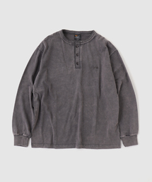 ALPHA INDUSTRIES / アルファ インダストリーズ SNOW WASH LS HENLEY NECK