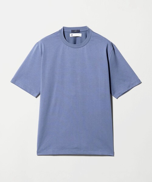 green label relaxing(グリーンレーベルリラクシング)の「<gim>26SS アメリカンシーアイランド ビズ Tシャツ -吸水速乾-(Tシャツ/カットソー・メンズ・ライトブルー/ブラック/ホワイト/ベージュ・M/L/S/XL)」の8枚目の写真