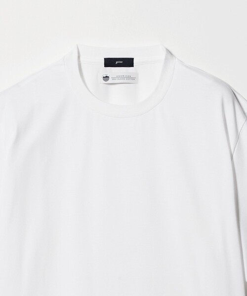 green label relaxing(グリーンレーベルリラクシング)の「<gim>26SS アメリカンシーアイランド ビズ Tシャツ -吸水速乾-(Tシャツ/カットソー・メンズ・ライトブルー/ブラック/ホワイト/ベージュ・M/L/S/XL)」の14枚目の写真
