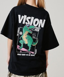 VISION STREET WEAR(���B�W�����X�g���[�g�E�F�A)��Dinosaur Logo Tee / �v�����g S/S T�V���c(T�V���c/�J�b�g�\�[)
