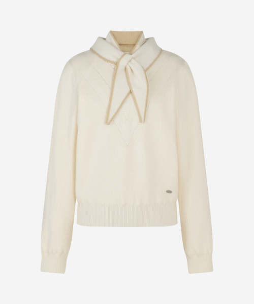 LORDLOAR(ロードロアル)の「マフラー プルオーバー 防風ニット アイボリー(ニット/セーター・レディース・その他・SMALL/MEDIUM/LARGE)」の4枚目の写真