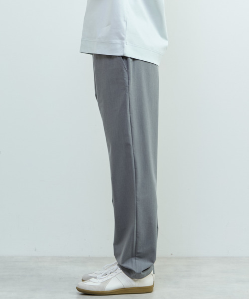 MEN'S MELROSE（メンズメルローズ）の「スマートテックスリラックステーパードパンツ（スラックス・メンズ・グレー・2/3）」の3枚目の写真