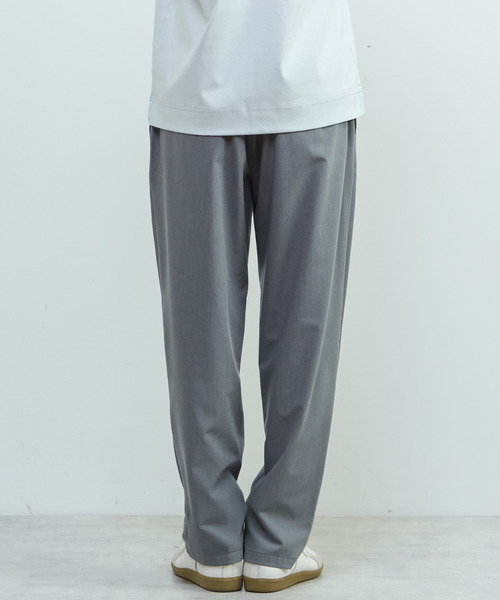 MEN'S MELROSE（メンズメルローズ）の「スマートテックスリラックステーパードパンツ（スラックス・メンズ・グレー・2/3）」の4枚目の写真