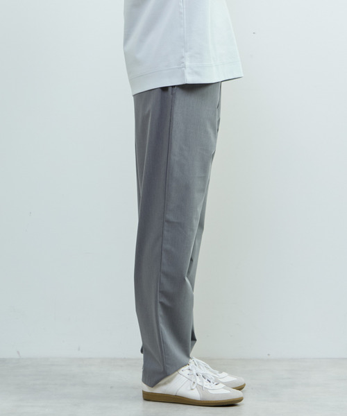 MEN'S MELROSE（メンズメルローズ）の「スマートテックスリラックステーパードパンツ（スラックス・メンズ・グレー・2/3）」の5枚目の写真