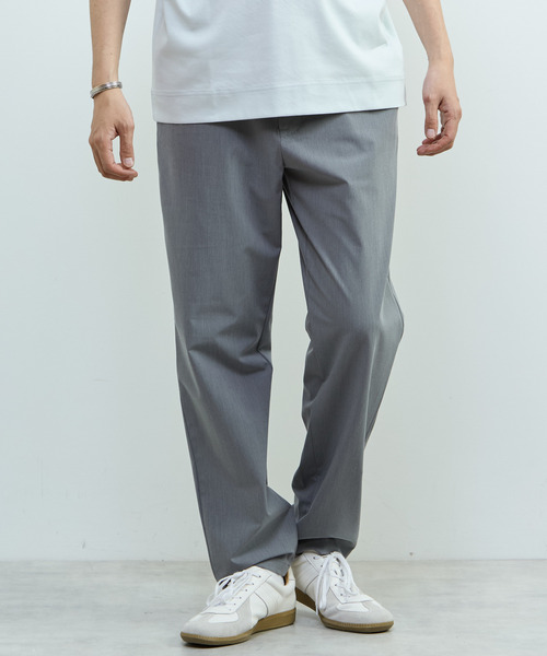 MEN'S MELROSE（メンズメルローズ）の「スマートテックスリラックステーパードパンツ（スラックス・メンズ・グレー・2/3）」の11枚目の写真