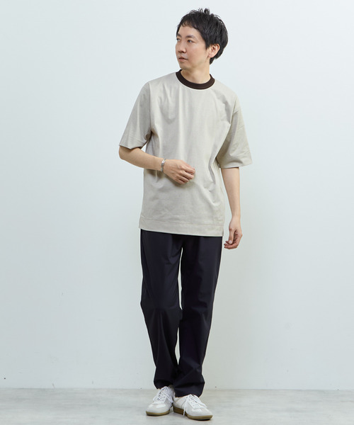 MEN'S MELROSE（メンズメルローズ）の「スマートテックスリラックステーパードパンツ（スラックス・メンズ・グレー・2/3）」の19枚目の写真