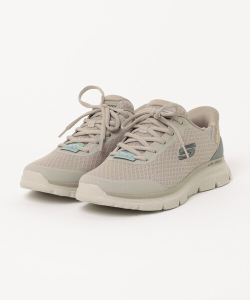 SKECHERS(スケッチャーズ)の「SKECHERS スケッチャーズ SWIFT FIT スウィフトフィット BURNS 2.0-TALLADEGA【超軽量】メンズスニーカー(バーンズ2.0)(スニーカー・メンズ・レッド/ブラック×ホワイト/ベージュ系その他2・28.0cm/29.0cm/25.0cm/25.5cm/26.0cm/26.5cm/27.0cm/27.5cm)」の2枚目の写真