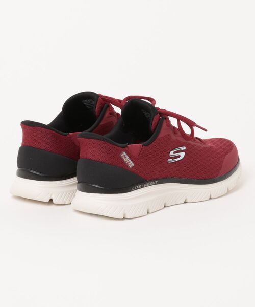 SKECHERS(スケッチャーズ)の「SKECHERS スケッチャーズ SWIFT FIT スウィフトフィット BURNS 2.0-TALLADEGA【超軽量】メンズスニーカー(バーンズ2.0)(スニーカー・メンズ・レッド/ブラック×ホワイト/ベージュ系その他2・28.0cm/29.0cm/25.0cm/25.5cm/26.0cm/26.5cm/27.0cm/27.5cm)」の4枚目の写真