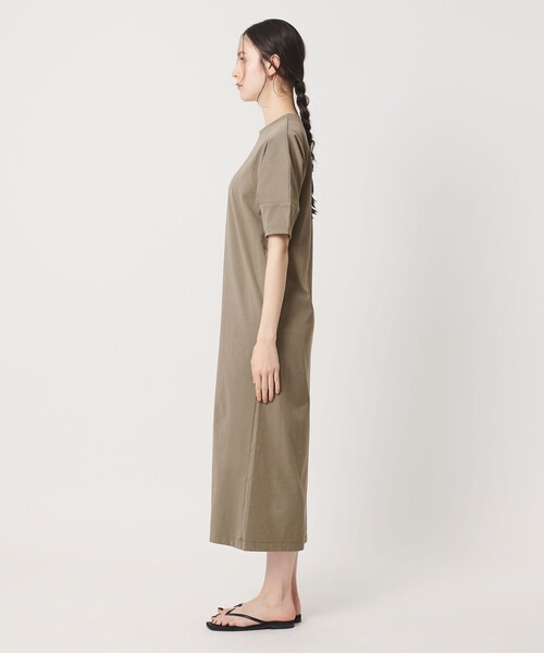 BEAUTY&YOUTH UNITED ARROWS（ビューティーアンドユースユナイテッドアローズ）の「【WEB限定 Wardrobe DAILY MINIMAL】パフスリーブ カットワンピース UVカット 接触冷感（ワンピース・レディース・ブラック/レッド/ダークブラウン/モカ・FREE）」の17枚目の写真