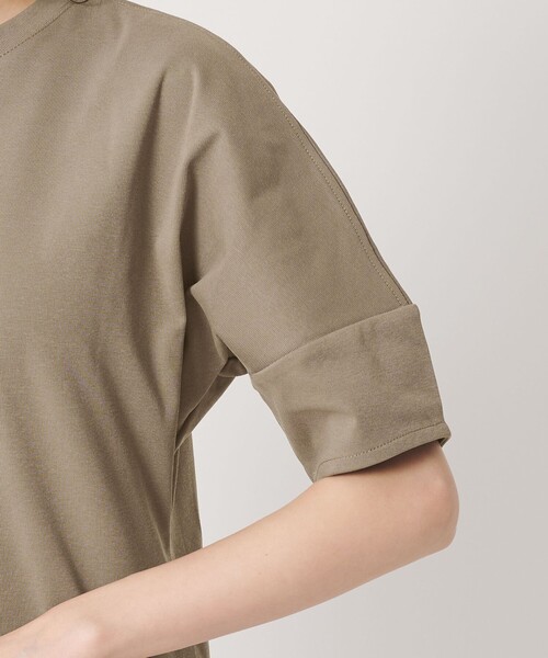BEAUTY&YOUTH UNITED ARROWS（ビューティーアンドユースユナイテッドアローズ）の「【WEB限定 Wardrobe DAILY MINIMAL】パフスリーブ カットワンピース UVカット 接触冷感（ワンピース・レディース・ブラック/レッド/ダークブラウン/モカ・FREE）」の20枚目の写真