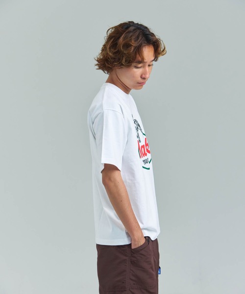 HOUSTON(ヒューストン)の「HOUSTON-MACKTRUCKS HEAVYWEIGHT PT TEE①(Tシャツ/カットソー・メンズ・ブラック/ホワイト・M/L)」の12枚目の写真