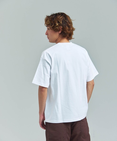 HOUSTON(ヒューストン)の「HOUSTON-MACKTRUCKS HEAVYWEIGHT PT TEE①(Tシャツ/カットソー・メンズ・ブラック/ホワイト・M/L)」の15枚目の写真