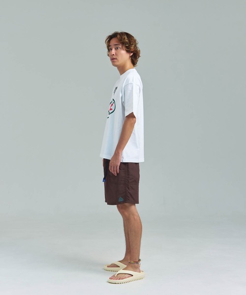 HOUSTON(ヒューストン)の「HOUSTON-MACKTRUCKS HEAVYWEIGHT PT TEE①(Tシャツ/カットソー・メンズ・ブラック/ホワイト・M/L)」の19枚目の写真