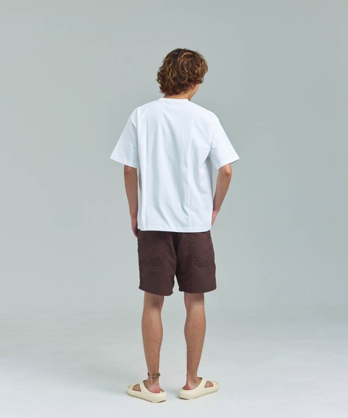 HOUSTON(ヒューストン)の「HOUSTON-MACKTRUCKS HEAVYWEIGHT PT TEE①(Tシャツ/カットソー・メンズ・ブラック/ホワイト・M/L)」の22枚目の写真