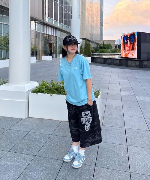 FREEMARIO（フリーマリオ）の「トレブルカモバミューダスウェットパンツ[ブラック]（その他パンツ・レディース・ブラック・FREE）」の7枚目の写真