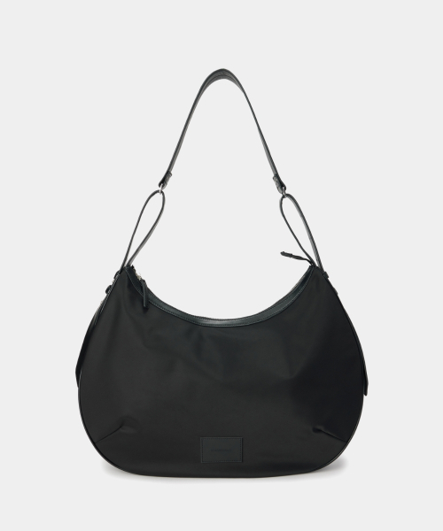 MAISON MINED（メゾンミネド）の「BIG SIDE STRAP HOBO BAG BLACK（メッセンジャーバッグ・メンズ・その他・FREE）」の5枚目の写真