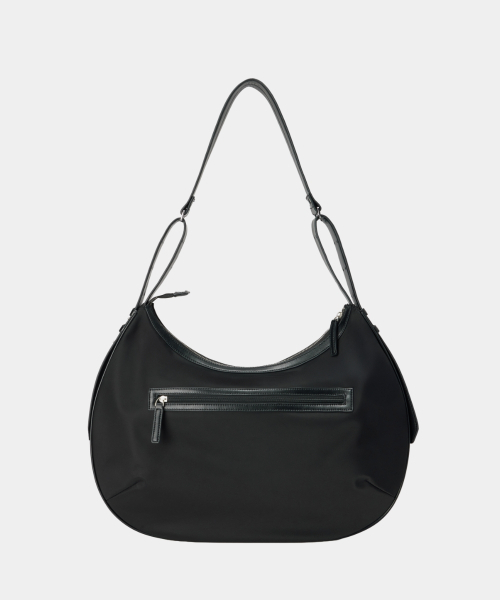 MAISON MINED（メゾンミネド）の「BIG SIDE STRAP HOBO BAG BLACK（メッセンジャーバッグ・メンズ・その他・FREE）」の6枚目の写真