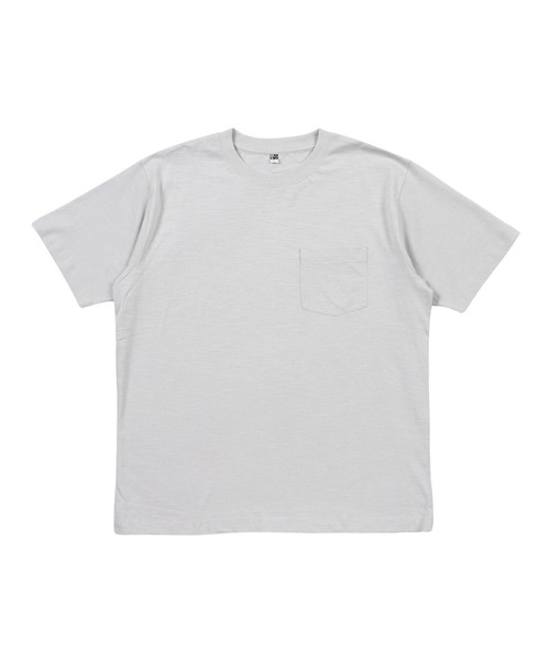 TETE（テット）の「【TETE SELECTION】オーストラリアコットンスラブクルーTシャツ/クルーネック 胸ポケット 半袖（Tシャツ/カットソー・メンズ・ネイビー/サーモンピンク/ホワイト/ブラウン/グレー・X-LARGE/LARGE/MEDIUM）」の8枚目の写真