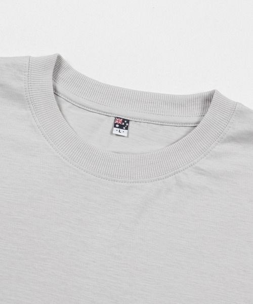 TETE（テット）の「【TETE SELECTION】オーストラリアコットンスラブクルーTシャツ/クルーネック 胸ポケット 半袖（Tシャツ/カットソー・メンズ・ネイビー/サーモンピンク/ホワイト/ブラウン/グレー・X-LARGE/LARGE/MEDIUM）」の11枚目の写真