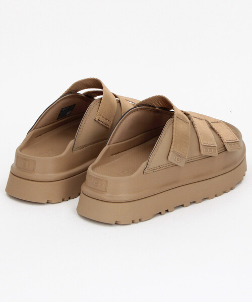 FREAK'S STORE（フリークスストア）の「UGG/アグ W GOLDENGLOW SLIDE[23.0cm～24.0cm展開]/ゴールデングロウスライド（サンダル・レディース・ブラウン系その他/ブラック・7/6）」の6枚目の写真
