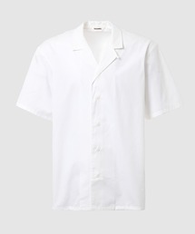 Open-collar S/S shirt